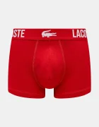 Lacoste боксерки мъжки от памук с еластан 3 броя многоцветни 5H2393