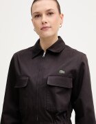 Lacoste гащеризон дамски от памук с еластан кафяв EF0557