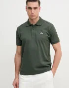Lacoste Памучна тениска с яка
