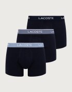 Lacoste прилепнали боксерки мъжки от памук с еластан 3 броя тъмносини 5H1297