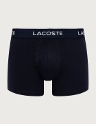 Lacoste прилепнали боксерки мъжки от памук с еластан 3 броя тъмносини 5H1297