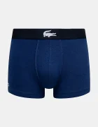 Lacoste прилепнали боксерки мъжки с памук 3 броя тъмносини 5H1291