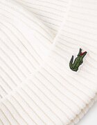 Lacoste шапка от вълна бяла RB0001
