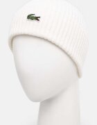 Lacoste шапка от вълна бяла RB0001