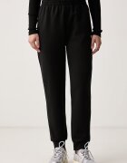 Lacoste спортен панталон дамски черен с висока талия XF0189