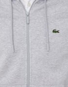 Lacoste суичър с качулка мъжки с памук сив SH9626