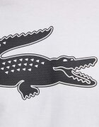 Lacoste Тениска в бежово с принт