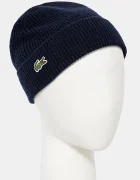 Lacoste Вълнени шапка и шал в тъмносиньо RB5385