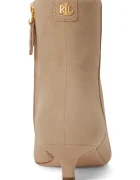 Lauren Ralph Lauren боти дамски от велур Frncsa Bt Hl бежови 802P15722001