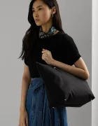Lauren Ralph Lauren чанта tote дамска черна 431950007