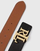 Lauren Ralph Lauren двустранен колан дамски от кожа многоцветен 412912040