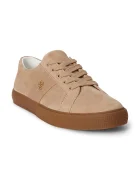 Lauren Ralph Lauren Janson II маратонки дамски от кожа бежови 802868344008