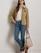 Lauren Ralph Lauren капитонирано яке дамско бежово 297979539