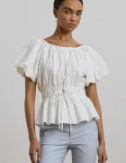 Lauren Ralph Lauren Памучна блуза