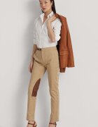 Lauren Ralph Lauren Риза Lauren Ralph дамска в бяло със стандартна кройка с класическа яка 200684553001