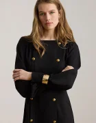 Lauren Ralph Lauren рокля черна с изчистена шарка 200P13731