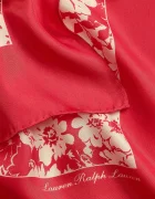 Lauren Ralph Lauren шал дамски от коприна червен 454P14493