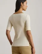 Lauren Ralph Lauren Тениска дамски в бежово