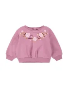 Levi's Бебешки суичър ROSE FRONT TUCK CREW