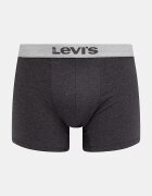 Levi's боксерки мъжки от памук с еластан 6 броя черни 37149-1305