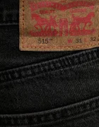 Levi's Дънки 515 SLIM FIT STRAIGHT мъжки в черно A7222 A7222.0003