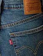 Levi's дънки дамски 501® CROP LIGHTWEIGHT сини A8746