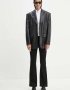 Levi's дънки flare дамски 726 HR FLARE черни A3410