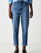 Levi's дънки mom fit дамски HIGH WAISTED MOM JEAN сини 26986