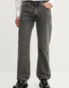 Levi's дънки прави мъжки 555 RELAXED STRAIGHT сиви A7223