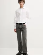 Levi's дънки прави мъжки 555 RELAXED STRAIGHT сиви A7223