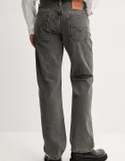 Levi's дънки прави мъжки 555 RELAXED STRAIGHT сиви A7223