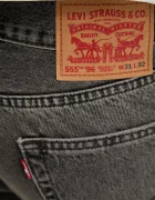 Levi's дънки прави мъжки 555 RELAXED STRAIGHT сиви A7223