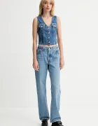 Levi's дънки regular дамски 501® 90S сини A1959