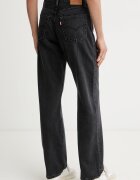 Levi's дънки relaxed fit дамски EASY DAD черни 005DC