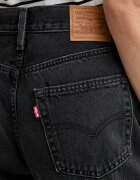 Levi's дънки relaxed fit дамски EASY DAD черни 005DC