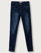 Levi's дънки skinny за деца тъмносини 4EA559