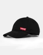 Levi's Детска памучна шапка с козирка LAN RICHMOND BATWING CURVE BRI