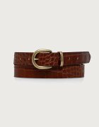 Levi's колан дамски от кожа WOMEN'S PHOEBE кафяв 000IH