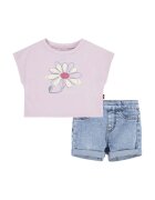 Levi's Комплект за бебета LVG FLORAL DOLMAN TEE & SHORT
