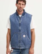 Levi's Памучен елек в синьо преходен модел A8580