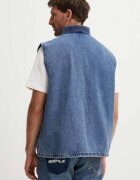 Levi's Памучен елек в синьо преходен модел A8580