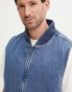Levi's Памучен елек в синьо преходен модел A8580