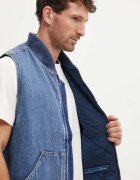 Levi's Памучен елек в синьо преходен модел A8580