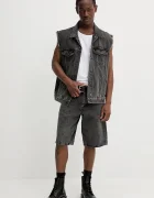 Levi's Памучна тениска GRAPHIC ROWER TANK в бяло A7642