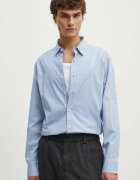 Levi's Риза мъжка в синьо с кройка по тялото с класическа яка 86625-0039