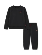 Levi's спортен комплект анцуг за деца с памук HOODIE & JOGGER SET черен 8EP012