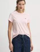 Levi's тениска дамска от памук PERFECT розова 39185