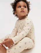 Liewood Бебешки памучни ританки Birk Printed Pyjamas Jumpsuit