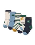 Liewood чорапи за деца Silas Socks 5-Pack сини LW20952