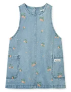 Liewood Детска дънкова рокля Angelica Printed Denim Dress